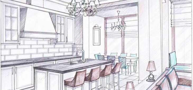 Проекты кухонь с размерами – как правильно спроектировать кухню самостоятельно, фото и схемы готовых проектов, видео обзор по работе с программой для создания дизайна кухни