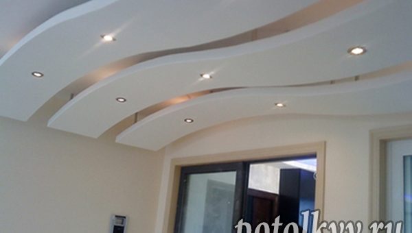 Проекты потолков из гипсокартона – видео-инструкция по монтажу гипсокартонных потолочных конструкций своими руками, дизайн, фото