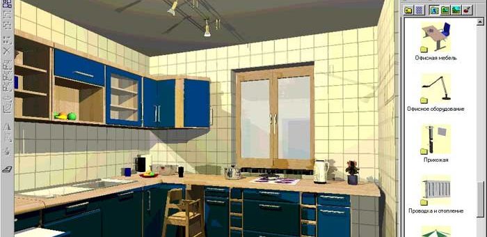 Программа для создания интерьера комнаты