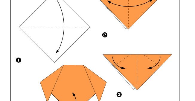 Простые оригами – Схемы простых оригами для вас и вашего ребенка (20 картинок) » Триникси