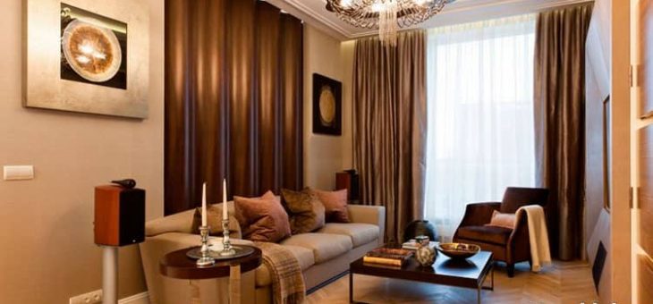 Проходная гостиная в панельном доме