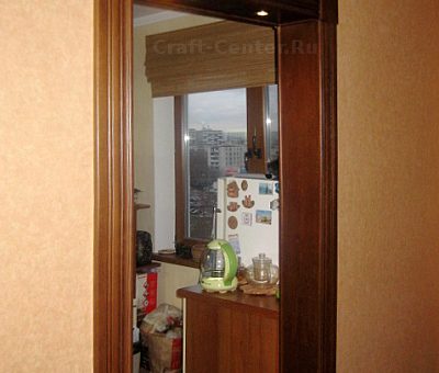 Прямоугольная арка межкомнатная