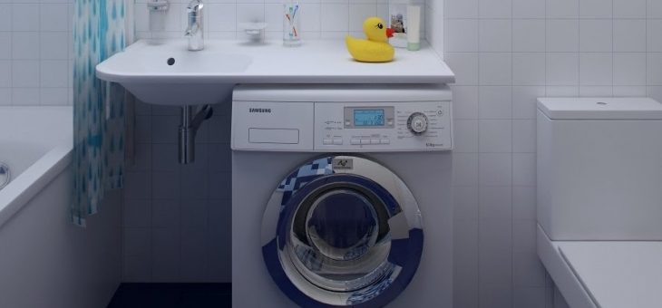 Раковина над стиральной машиной своими руками