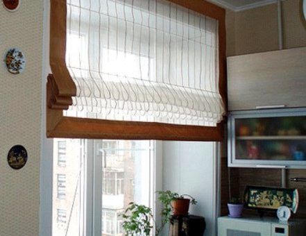Римская штора на окно