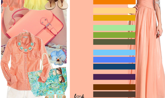 С каким цветом сочетается персиковый цвет – С каким цветом сочетается персиковый цвет?