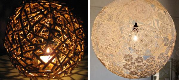 Шар светильник своими руками