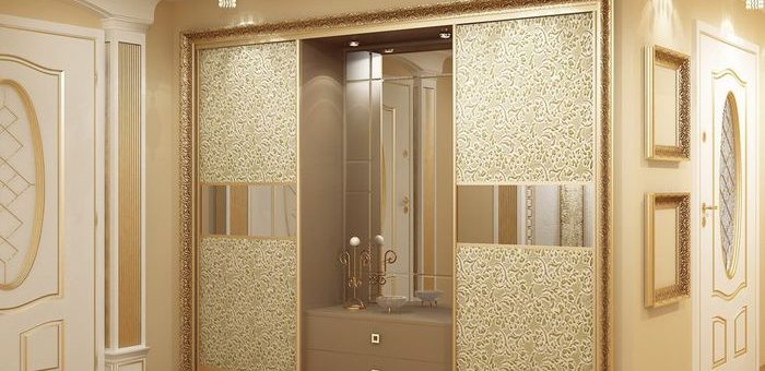 Шкаф для прихожей в классическом стиле