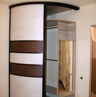 Шкаф купе радиальный в прихожую – Радиусный шкаф-купе в прихожую (50 фото): полукруглые закругленные радиальные модели