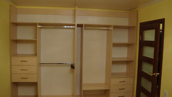 Шкаф купе встроенный фото внутри