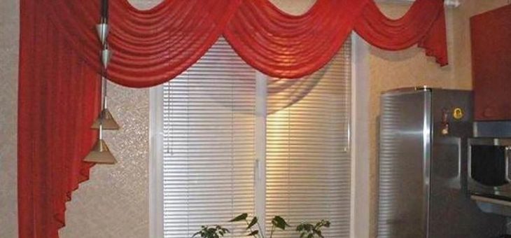 Штора на кухню своими руками – пошаговая инструкция с готовыми выкройками, советы по выбору фасона, ткани, стиля кухонных занавесок