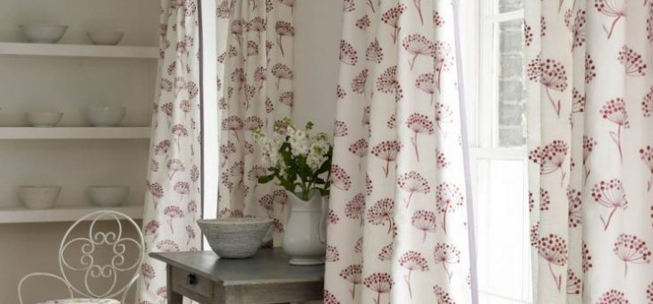 Шторы на кухню фото 2018 классический вид