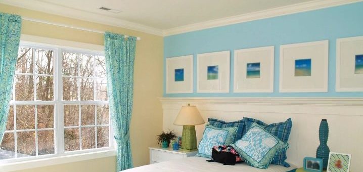 Шторы на кухню синие фото – голубые занавески и сочетание их с обоями в интерьере комнаты, варианты для гостиной, кухни и спальни