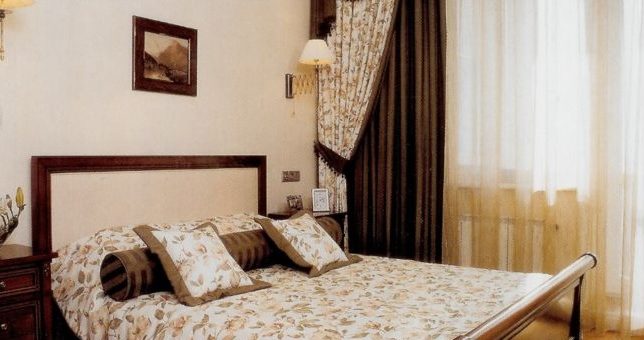 Шторы ночные для спальни – дизайн занавески, модные красивые портьеры в белую спальню в стиле «Прованс», двойные светлые шторы