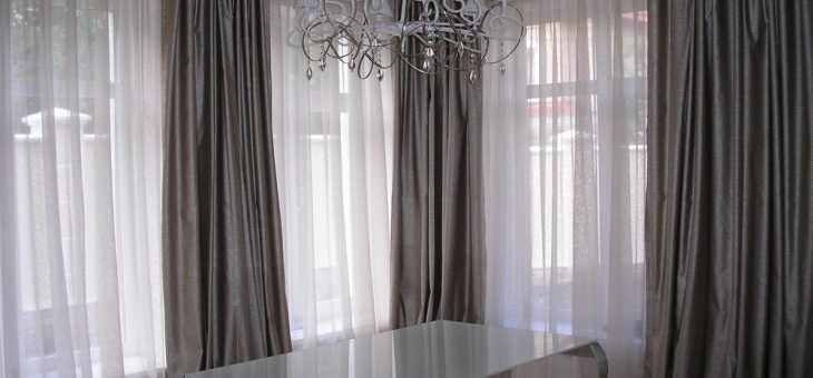 Шторы в столовую фото