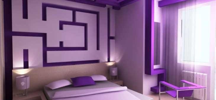 Сиреневый интерьер – Фиолетовый цвет в интерьере — спальни, кухни, гостиной, сочетания фиолетового цвета, 151 фото