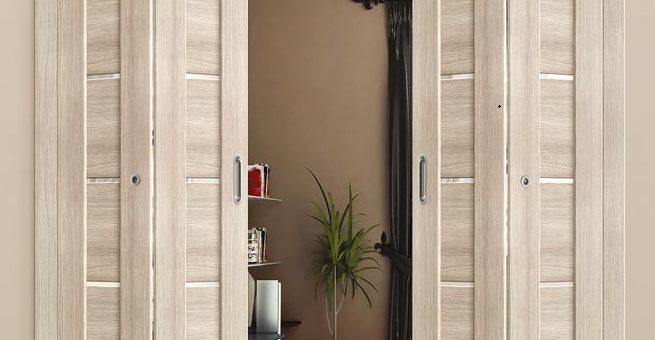 Складные двери межкомнатные фото – межкомнатные раздвижные и складные модели, пластиковые, алюминиевые и деревянные конструкции, как собрать и снять размеры, отзывы