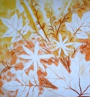 Сложные поделки из листьев