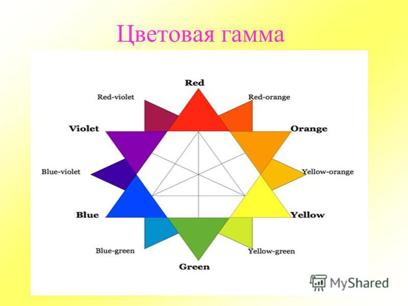 Какие элементы и цветовая гамма присутствует на плане эвакуации