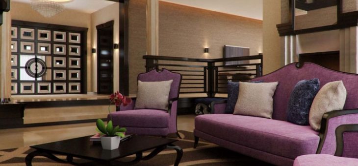 Сочетание цветов сиреневого в интерьере – Фиолетовый цвет в интерьере — спальни, кухни, гостиной, сочетания фиолетового цвета, 151 фото