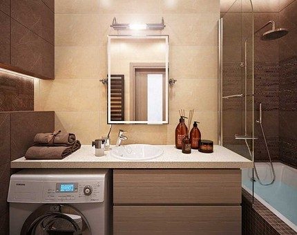 Совмещение туалета и ванны – планировка и дизайн, идеи для маленькой душевой, санузел площадью 6 кв. м, примеры эргономики