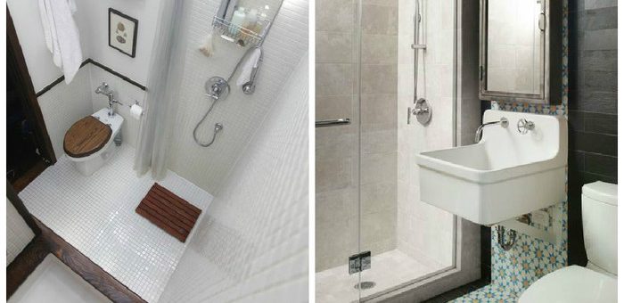 Совместный маленький санузел