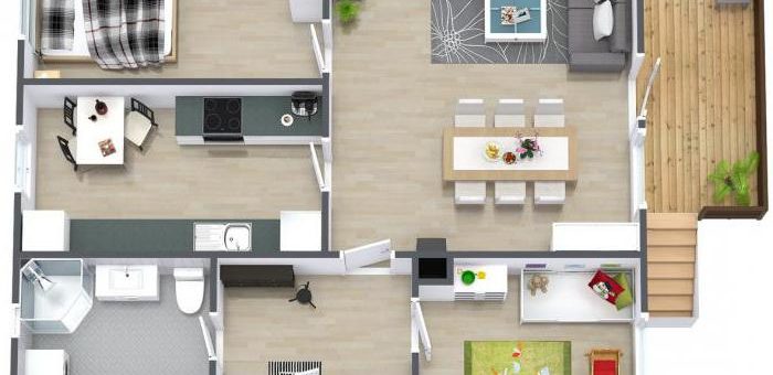 Современная трехкомнатная квартира – расположение трехкомнатной квартиры улучшенной планировки в «новостройках» и панельных домах, 3-х комнатные варианты
