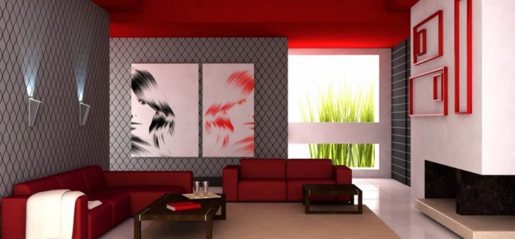 Современные цвета в интерьере