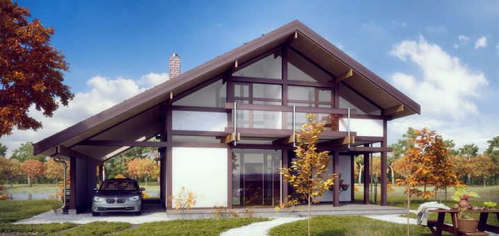 Современные красивые дома фото