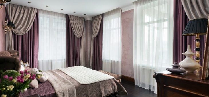 Современные шторы для спальни фото – современные, классические, в стиле прованс, 32 ФОТО красивого дизайна штор для спальни, выбор фасона, материала, стиля оформления