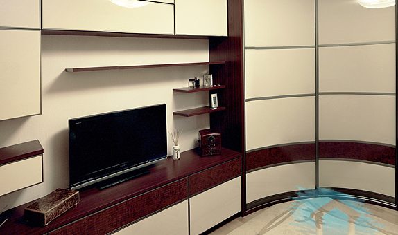 Современные стенки угловые