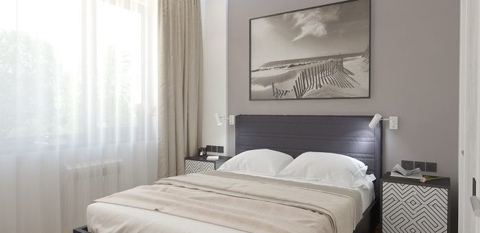 Спальня уютная небольшая