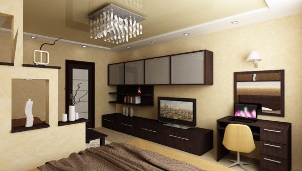 Спальня в зале зонирование – Зонирование комнаты на спальню и гостиную без реконструкции стен