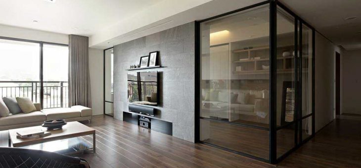 Стеклянные стены в квартире