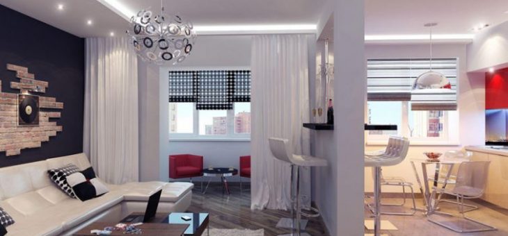 Стиль лофт в интерьере маленькой квартиры фото – Оформление интерьера и дизайн маленькой квартиры в стиле лофт: квартира-студия. Фото интерьеров