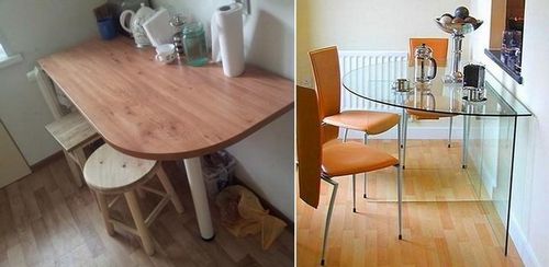 Стол кухонный угловой фото – маленькие столы обеденные, фото, стульчик для кормления, угловые своими руками, видео