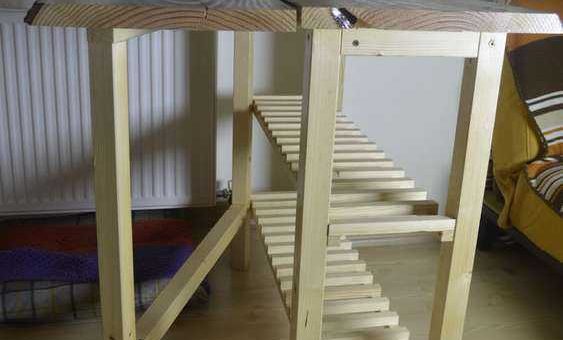 Стол трансформер своими руками фото – раскладной столик-трансформер из дерева на ножках, как сделать самостоятельно складывающиеся к стене модели