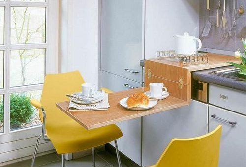 Столы кухонные для маленькой кухни фото – маленькие столы обеденные, фото, стульчик для кормления, угловые своими руками, видео