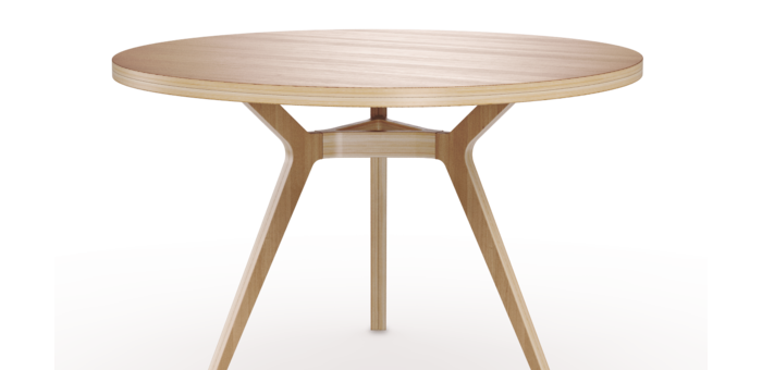 Столы в скандинавском стиле – Обеденный стол в скандинавском стиле из фанеры и шпона дуба — купить по цене 24771 руб в Москве | фото, описание, отзывы, артикул IMR-493819