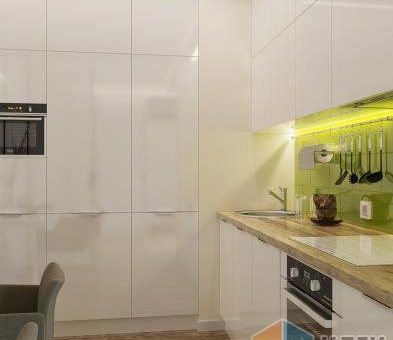 Студия 33 м – Дизайн интерьера студии 33 кв метра, перепланировка студии, интерьер маленькой квартиры, как функционально спланировать однушку — студию,дизайнер Никита Зуб