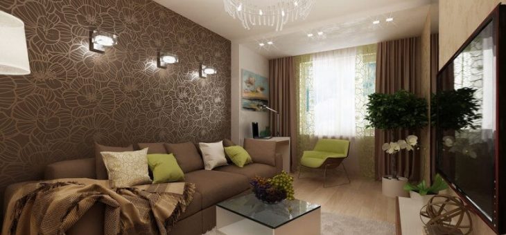 Светлые обои для зала – как правильно подобрать обои-компаньоны двух видов и цветов, реальные примеры правильного сочетания и комбинирования, идеи 2018 для гостиной в интерьере