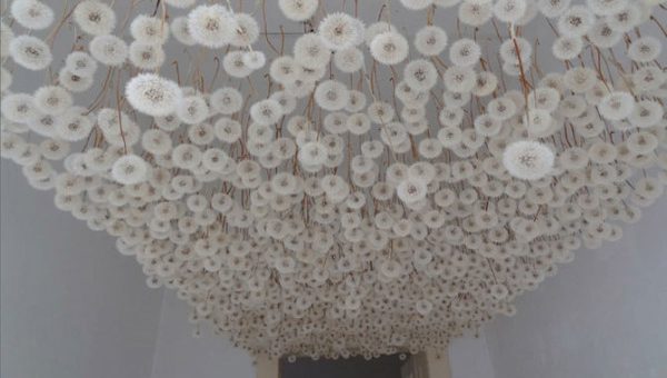 Своими руками необычный потолок