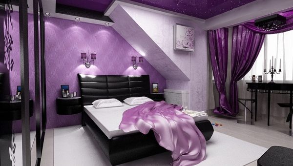 Тонах в цветы фиолетовых – Цвет фиолетовый сиреневый – Спальня в фиолетовых тонах — оттенки: сиреневый, пурпурный, фиалковый. Какой цвет выбрать, как их отличать. Примеры с фото и рекомендации по сочетанию цветов.