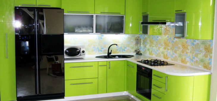 Угловые салатовые кухни – Салатовые угловые кухни — фото, цены, купить угловую салатовую кухню на заказ в Москве
