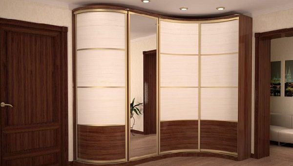 Угловые шкаф купе в прихожую фото