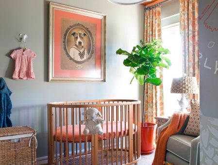 Уголок в однокомнатной квартире для новорожденного – Детская в Однокомнатной Квартире Зонирование и Планировка, Дизайн Уголка Для Ребенка в Малосемейке с Мебелью и Кроваткой, Обустройство Спальни в Нише с Перегородками в Интерьере Гостиной