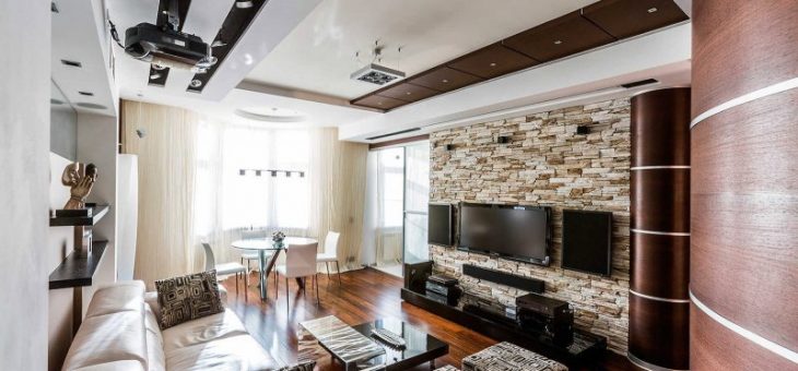 В гостиной камень – Натуральный и декоративный камень в интерьере гостиной комнаты, квартиры