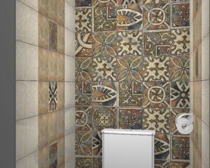 В стиле пэчворк ванная – Плитка пэчворк в ванной — запись пользователя Даша (id1606055) в сообществе Дизайн интерьера в категории Интерьерное решение ванной комнаты