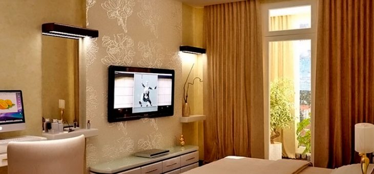 Варианты отделки спальни фото