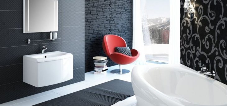 Варианты плитки для ванной комнаты – примеры оформления душевой комнаты площадью 4 м2, красивый кафель от компании «Керамин»