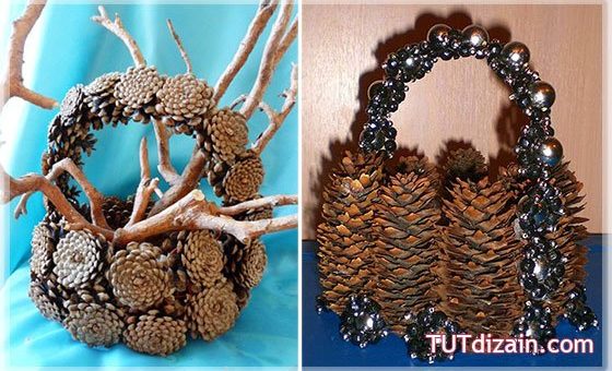 Ваза из шишек еловых – Как сделать корзинку из шишек еловых пошагово. Мастер класс по вазе из шишек для тех, кто любит оригинальные предметы декора из природных материалов